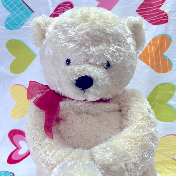 Hallmark Teddy Bear Plush Sweet Hugs Heart - Picture 5 of 15